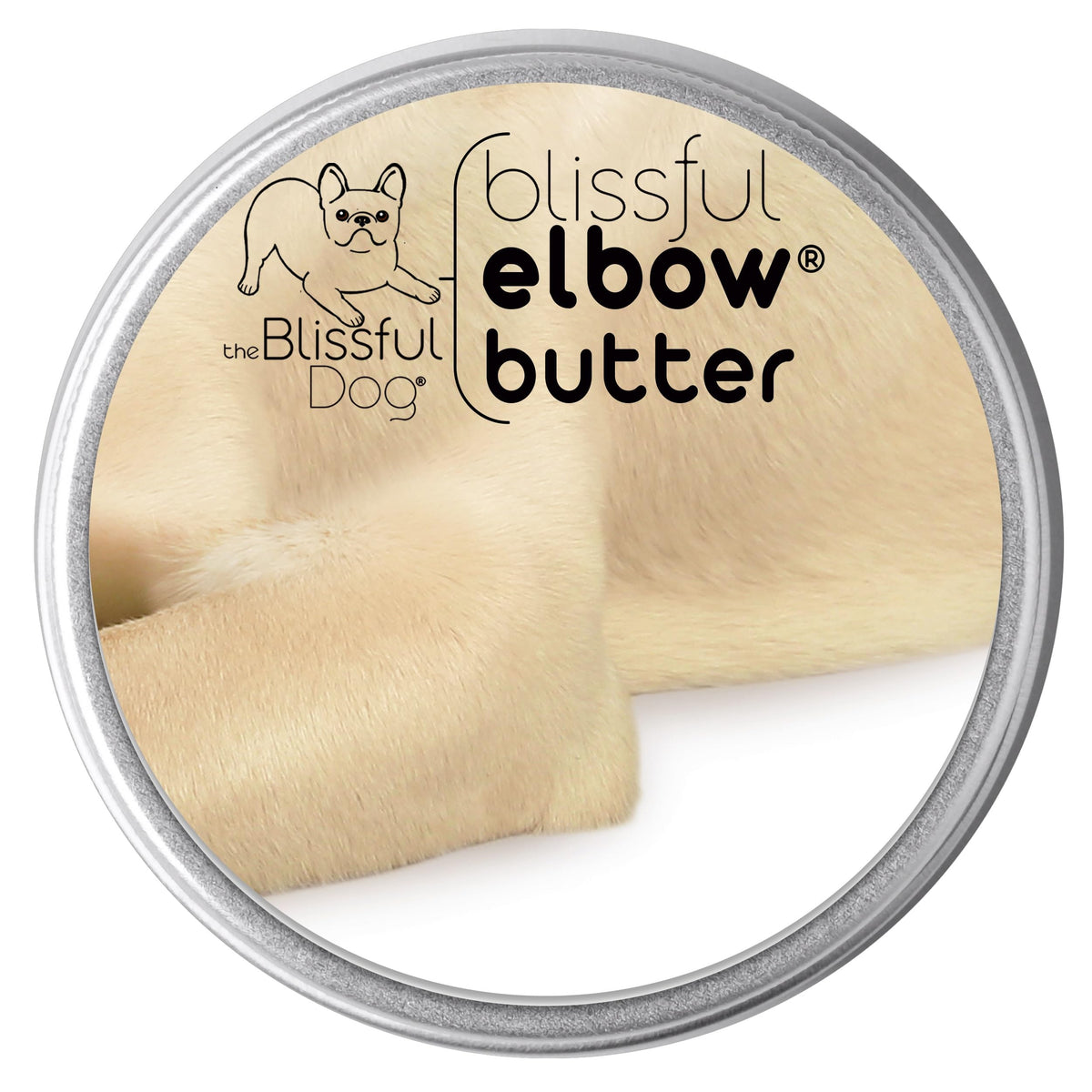 The Blissful Dog Elbow Butter Moisturizer for Dry Cracked Elbow Calluses Versatile Dog Balm Lick-Safe Elbow Balm for Dogs 16 oz.