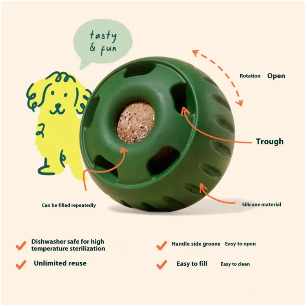 Dog Silicone Slow Feeder